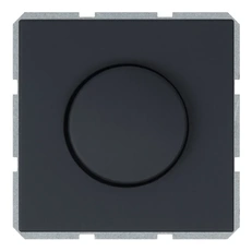 Изображение Диммер поворотный для LED 30-400W Jasmart серия FD, черный матовый (soft touch)